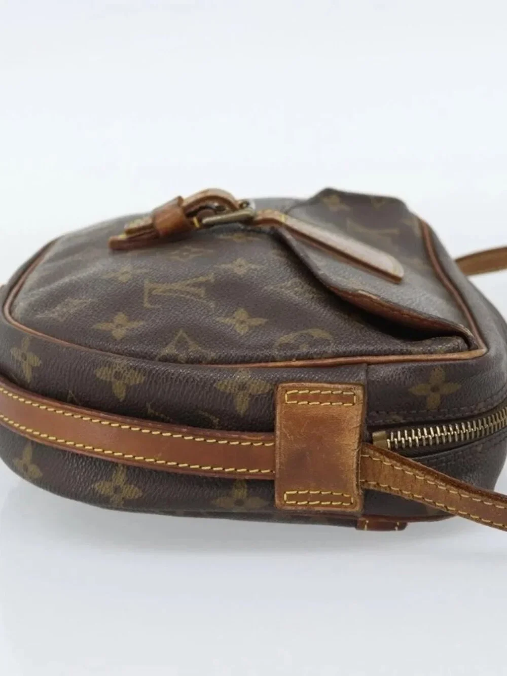 LOUIS VUITTON Monogram Jeune Fille MM Shoulder Bag M51226 LV Auth 189000